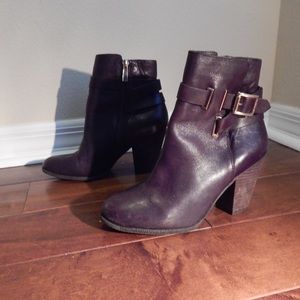 Vince Camuto Chocolate Brown Harriet Booties 8